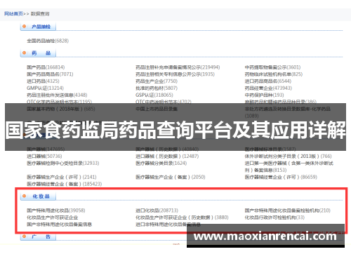 国家食药监局药品查询平台及其应用详解